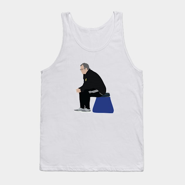 Bielsa Leeds United Manager Tank Top by Jackshun